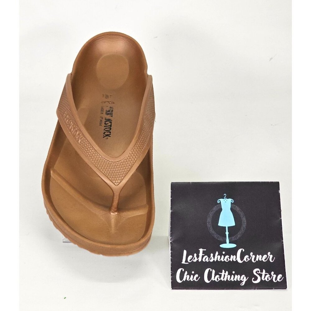 Birkenstock Men's Metallic Copper Honolulu EVA Slip-On Sandals Sz 11 Wo's 13 055 - Picture 13 of 16